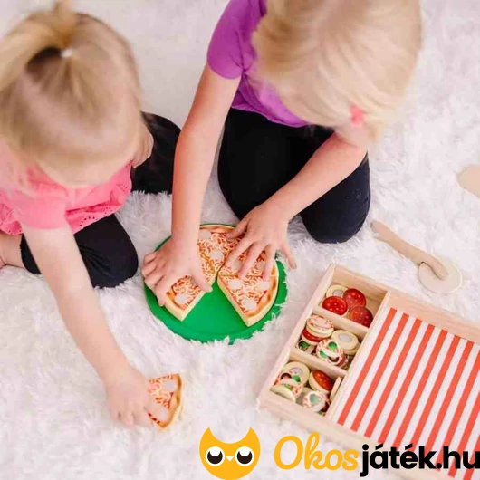 Pizza party fa szerepjáték