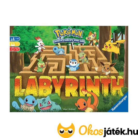 Pokémon labirintus társasjáték