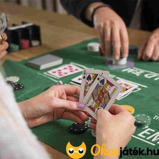 200 darabos póker készlet szőnyeg