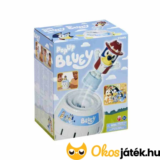Bluey hordós játék