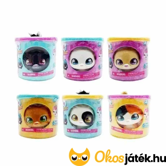 QT Kitties: Cuki cicusok figura - többféle