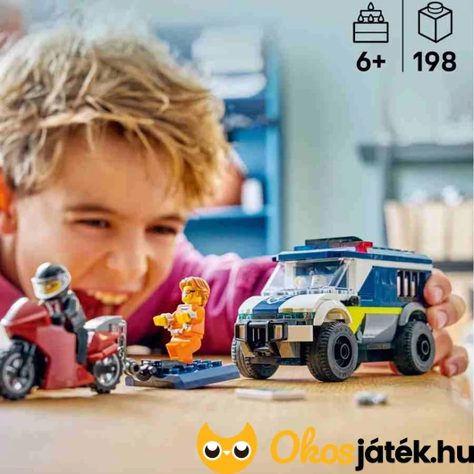 LEGO City 60479 - Rendőrségi fogolyszállító