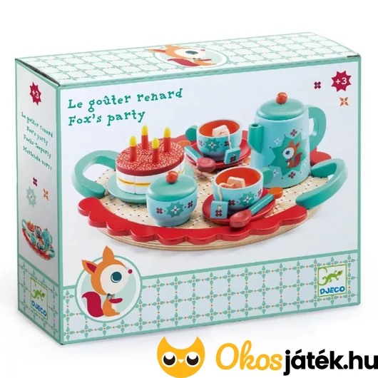 Rókás teáskészlet Djeco