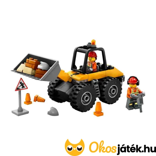 LEGO City - Sárga kerekes rakodógép
