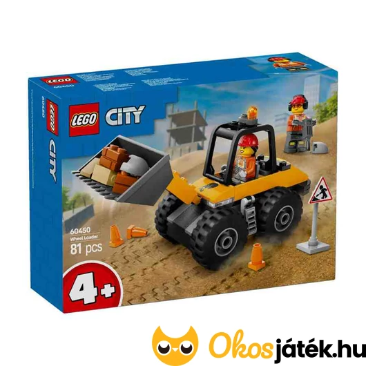 LEGO City - Sárga, kerekes rakodógép csomagolás