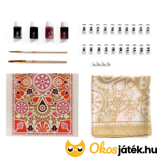 Djeco Selyemfestő készlet