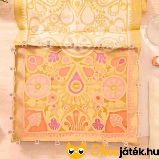 Djeco Selyemfestő készlet mandalák