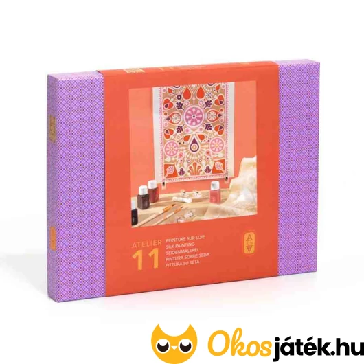 Djeco Selyemfestés - Mandalák - Atelier 11