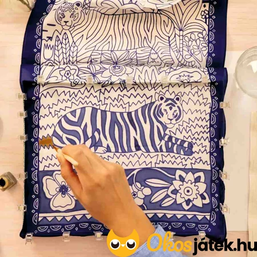 Djeco selyemfestő készlet felnőtteknek