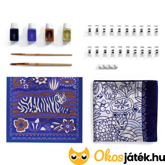 Djeco Atelier Silk Painting Tigris