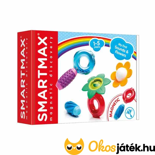 Smartmax - Mágneses építő kicsiknek - Virágok