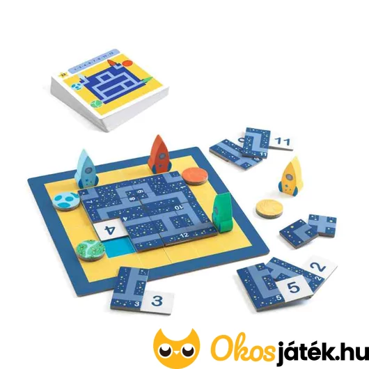 Track Puzzle - labirintusos logikai játék - Djeco