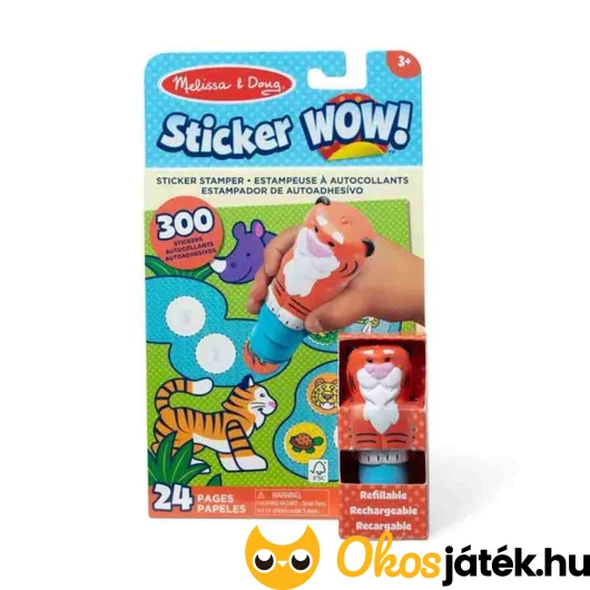 Sticker Wow! matricanyomda - Tigris