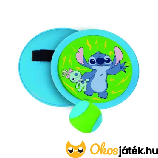 Lilo és Stitch tépőzáras labdaelkapó játék