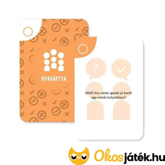 STOP bántalmazás! vitakártya