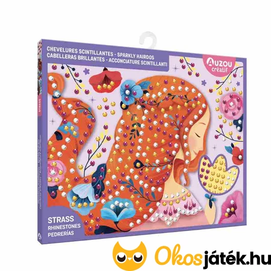 Strasszkép készítő készlet - Mesés frizurák