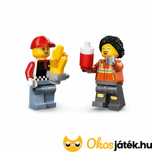 LEGO büfékocsi figurák