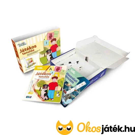 Tolki Játékos tanulás - interaktív könyv tollal