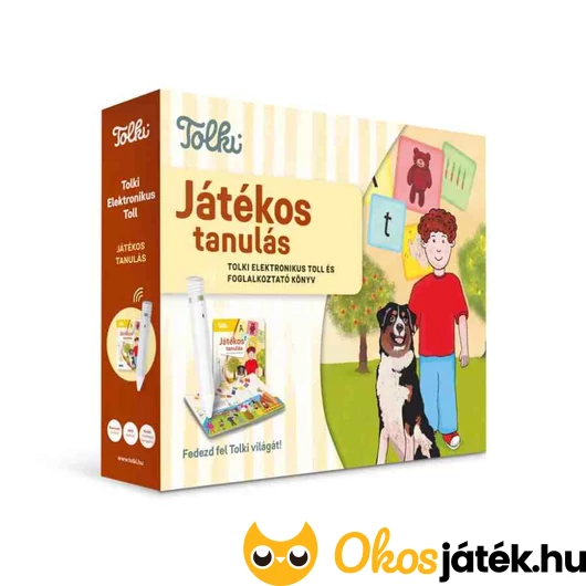 Tolki Játékos tanulás - interaktív könyv szettben tollal
