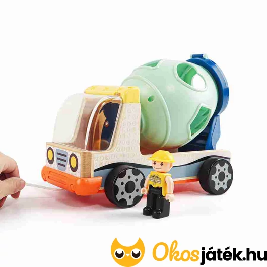 Formabedobó betonkeverő autó