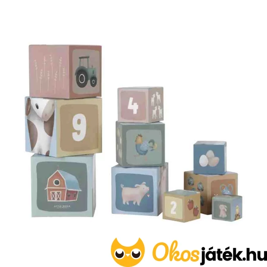 Little Dutch Toronyépítő - Farm