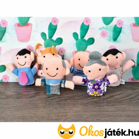 Család ujjbáb készlet