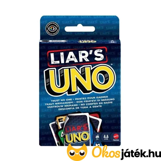 UNO Liars kártyajáték