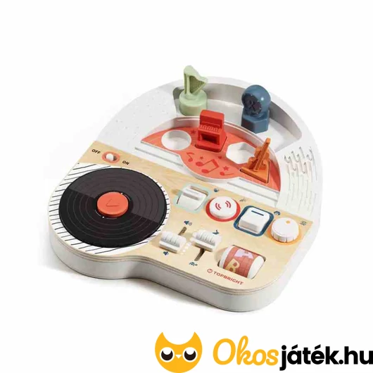 Topbright zenék, hangszerek, hangok foglalkoztató piciknek
