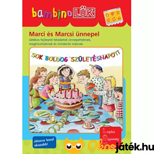 Marci és Marcsi ünnepel Lük Bambino füzet