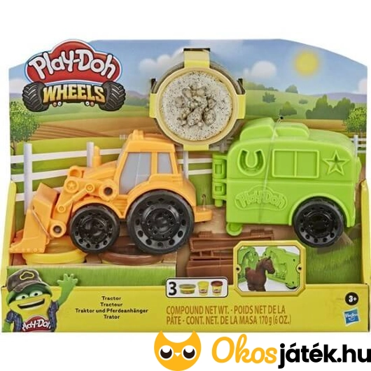 Play-Doh Wheels Traktor gyurmaszett