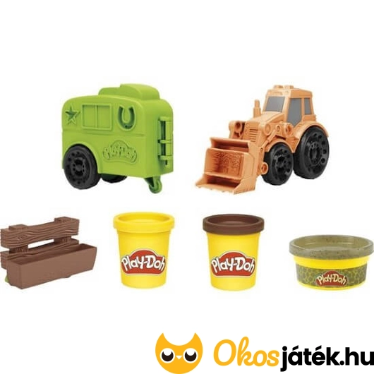 Play-Doh Wheels - gyurmaszett és traktor 