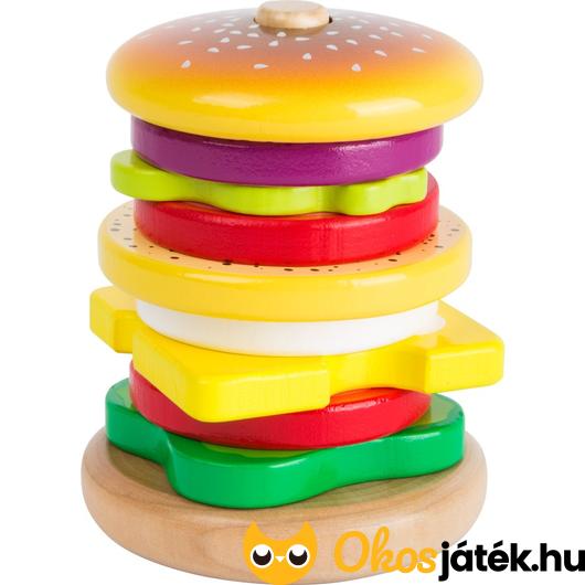 Hamburger montessori torony fából