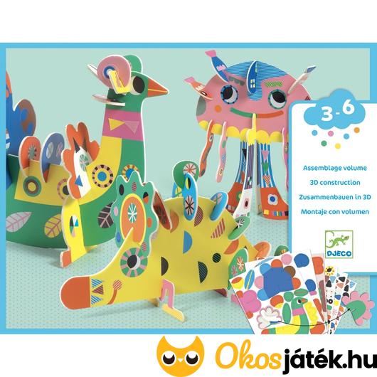 Állatfigura készítő kartonból