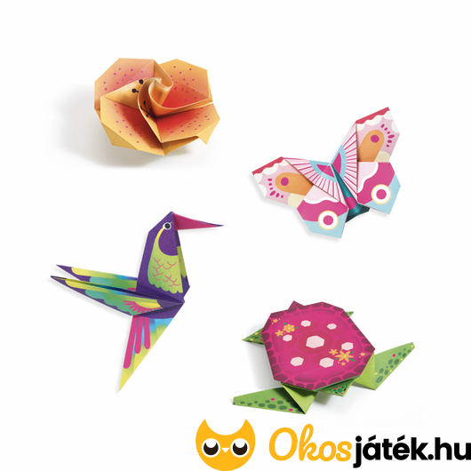 origami madár pillangó hajtogatás gyerekeknek