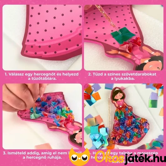 Skillmatics Poke-art ruhatervező játék útmutatója