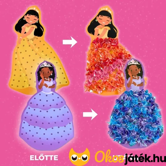 Ruhatervező játék előtte utána kép