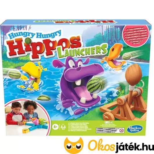 Hasbro Éhes vízilovak társasjáték