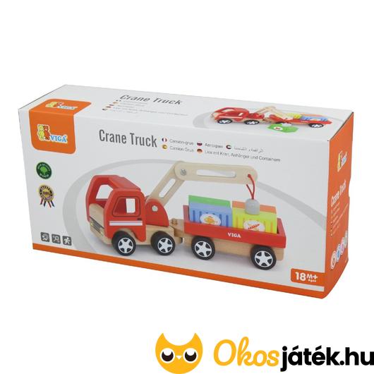 játék darus kocsi 