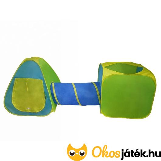 Játszósátor alagúttal