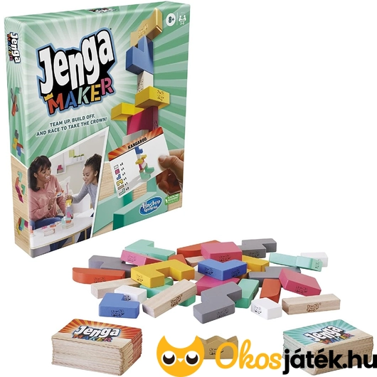 Jenga Maker Hasbro játék