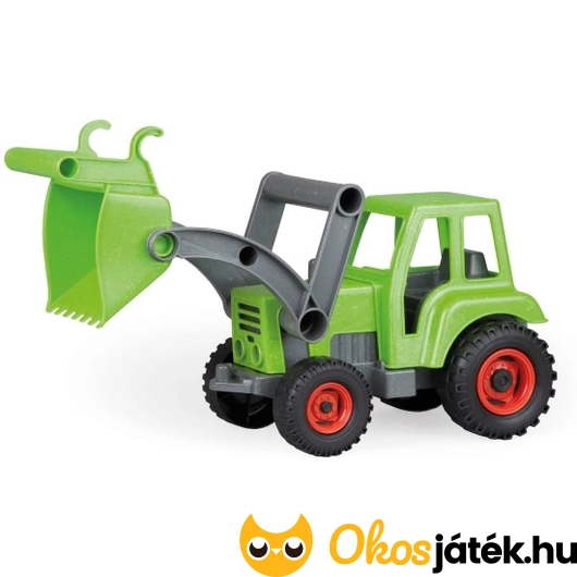 Lena műanyag traktor játék kertbe homokozóba