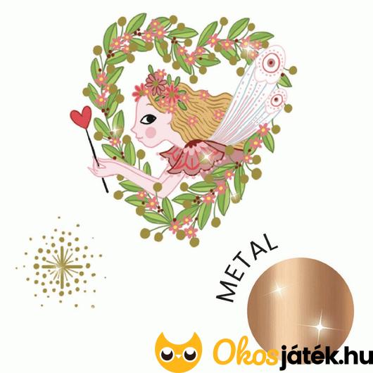 Metálfényű matrica tetoválás