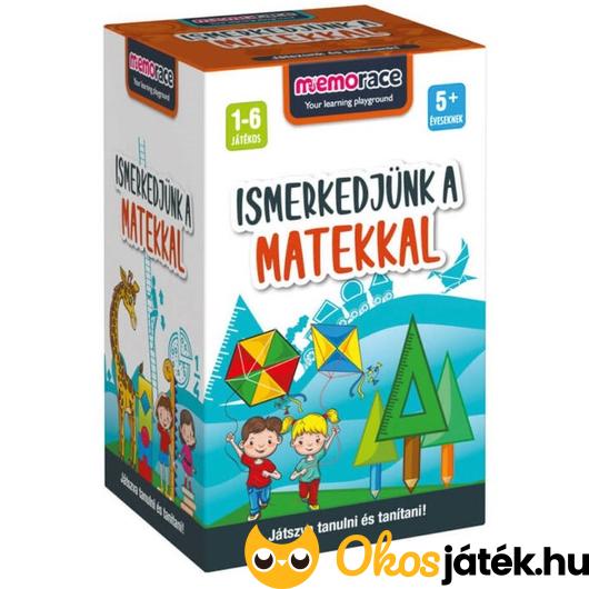 Ismerkedjünk a matekkal! társasjáték