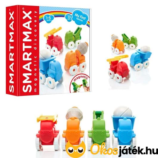 smartmax első járműveim mágneses játék traktoros állatos farm