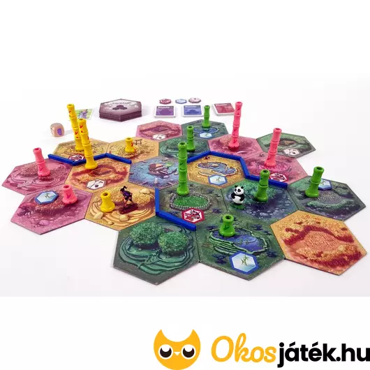 Takenoko társasjáték tábla