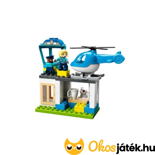 Lego Duplo rendőrség helikopterrel