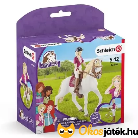 Schleich Sofia és Blossom lovas szett