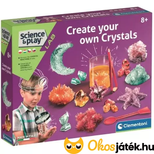 Kristály készítő készlet Science and play