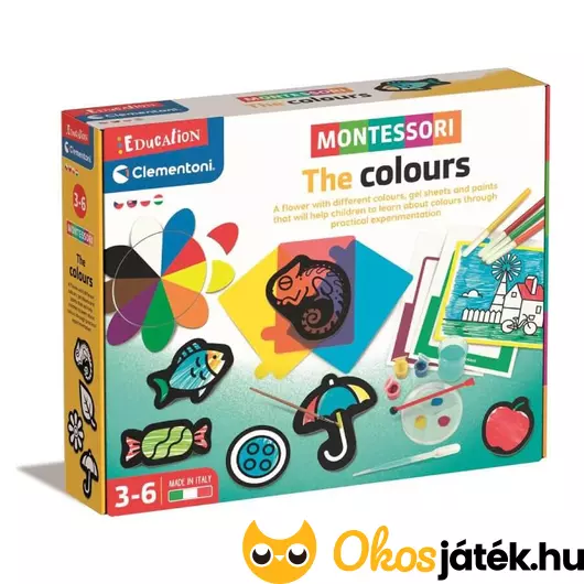 Montessori - Fedezd fel a színeket