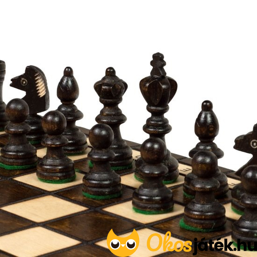 Sakk készlet fekete bábuk